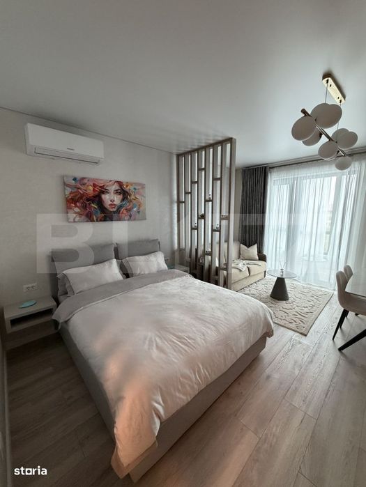 Apartament tip studio, bloc nou