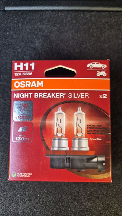 Set becuri  H11 Osram 130