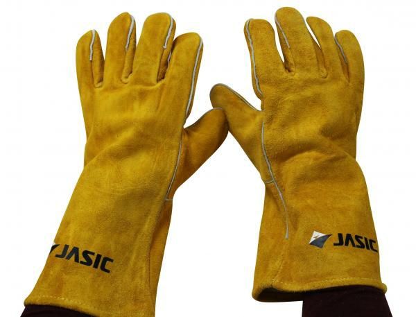 Manusi sudor JASIC din piele de bovina cusute cu snur kevlar