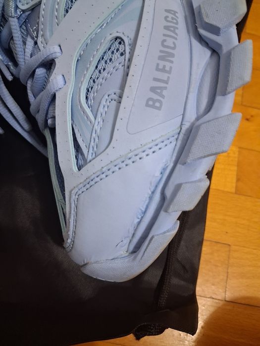 Balenciaga tracks baby Blue mcqueen balmain off white nike