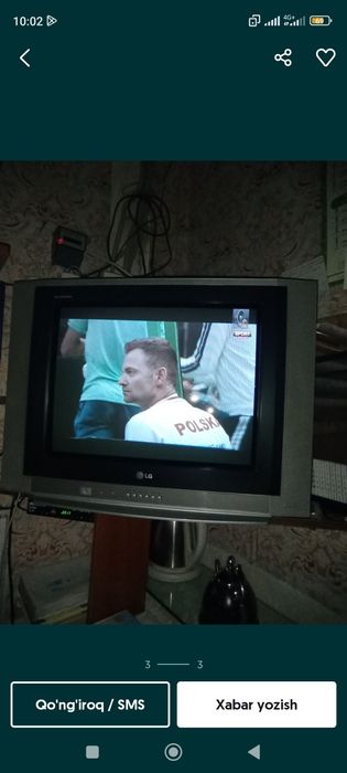 Tv LG sotiladi pulti yoʻq.