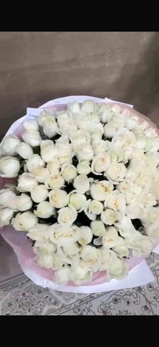 Красивые Цветы 101 роза