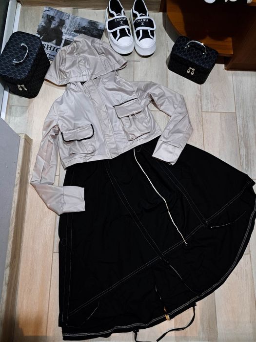 Дамска лятна рокля с  яке към нея