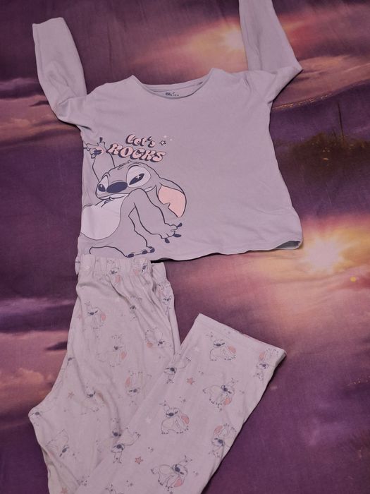 Pijamale Stitch 9-10 ani