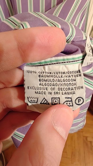 Camasa Polo Ralph Lauren - Marime M - mov in dungi