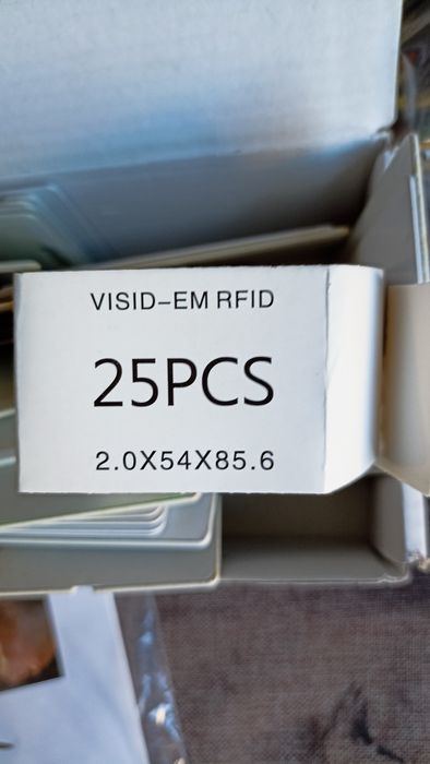 RFID карты -метки толстые и тонкие