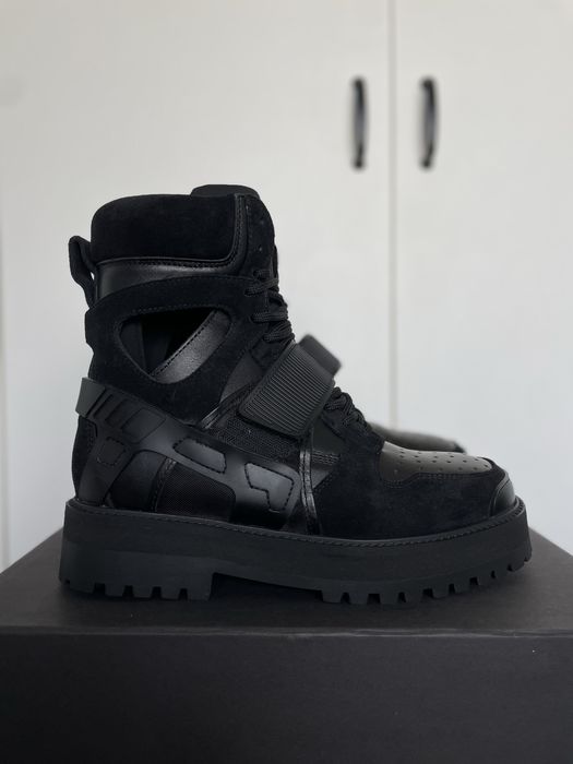 HOOD BY AIR  HBA Size: 41 Avalache Boot - BLACK / BLACK