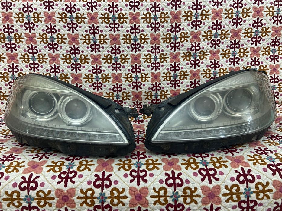 Фары W221 рестайлинг.
