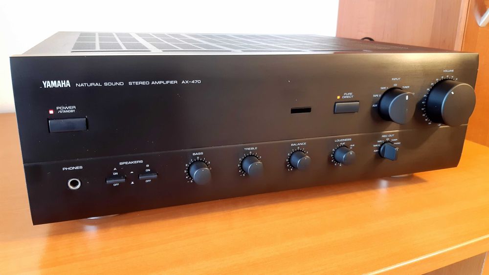Amplificator audio YAMAHA AX 470, putere 75W / 8 ohmi sau 80W / 6 ohmi