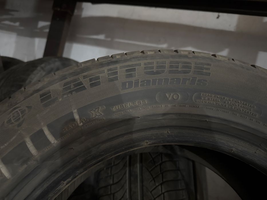 Комлект летних б/у шин Мишлен 255/60/17