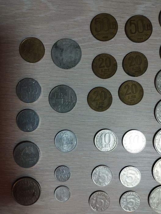 Bancnote și monede vechi, Românești, de colecție