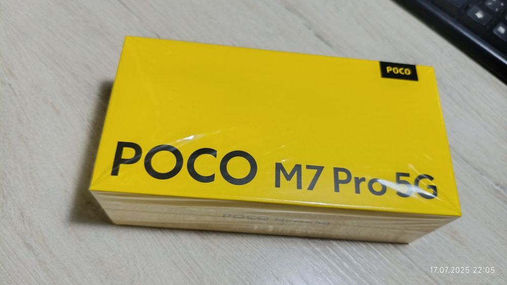 Продам Poco M7 pro 5G новая