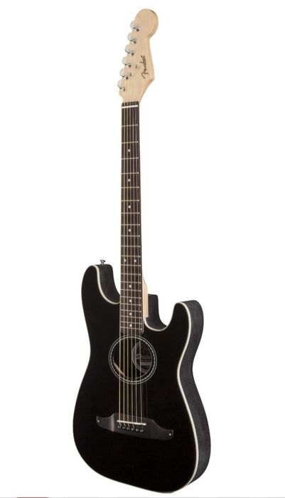 Гитара Fender Stratacoustic Walnut Fingerboard Black
