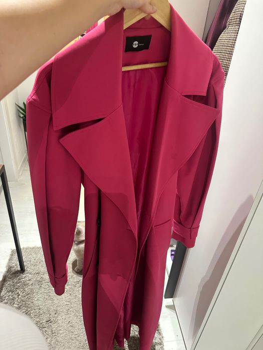 Trench Fucsia TGH Fashion