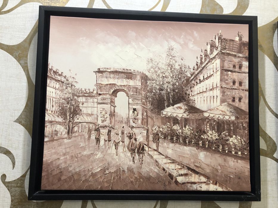 Картины трио "Париж'