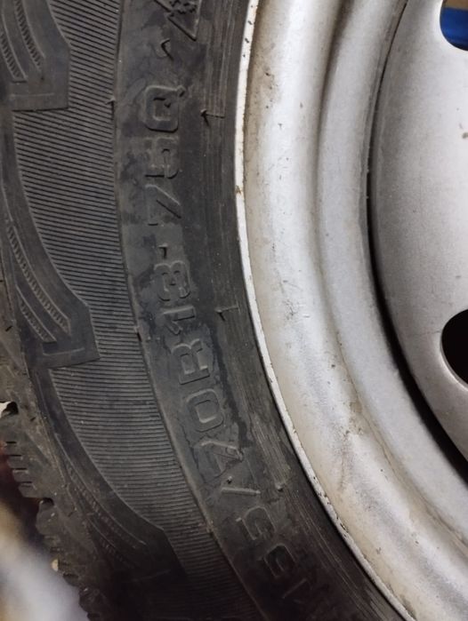 Резина зимняя на Матиз