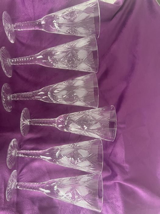 Хрустальные фужеры СССР