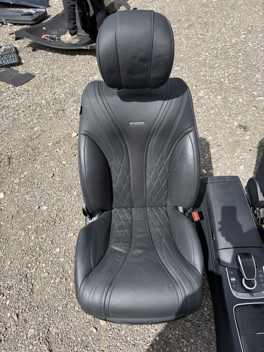 Interior piele / Tapiterie piele Mercedes S63 AMG 2013-2021