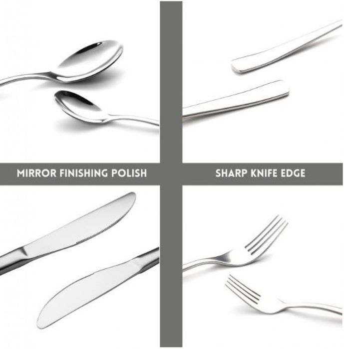 Комплект прибори за хранене Luigi Ferrero Prima FR-2402, 24 части