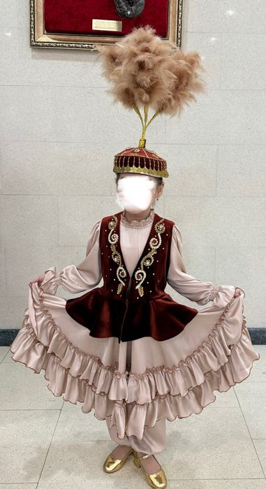 Казахский костюм для девочек