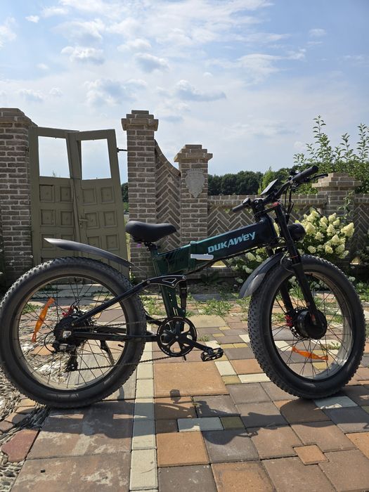 Bicicleta electrica 2x2 (2motoare). DUKAWAY BST 6