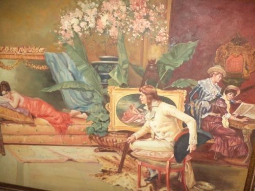 Tablou Ulei pe panza o lucrare deosebita de dimensiuni impresionante