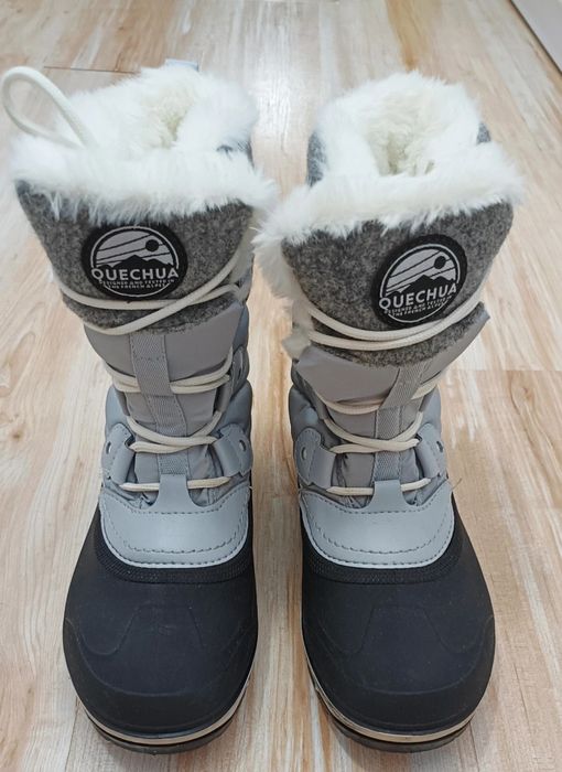 Cizme quechua ,  impermeabile și îmblănite , Nr 36, branț  22,5cm