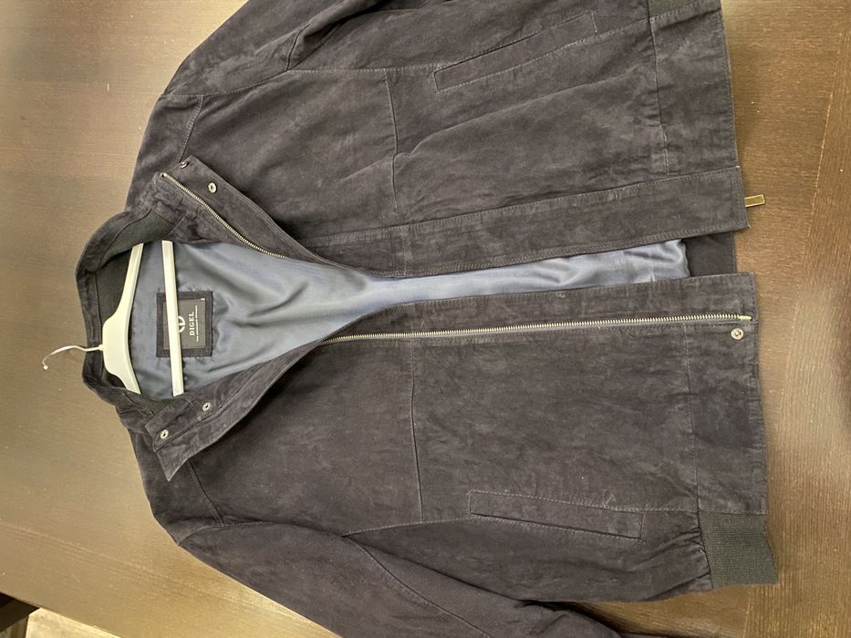 Мъжко яке естествен велур Digel