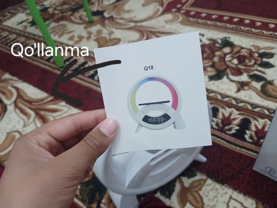 Led Wireless Charging Speaker