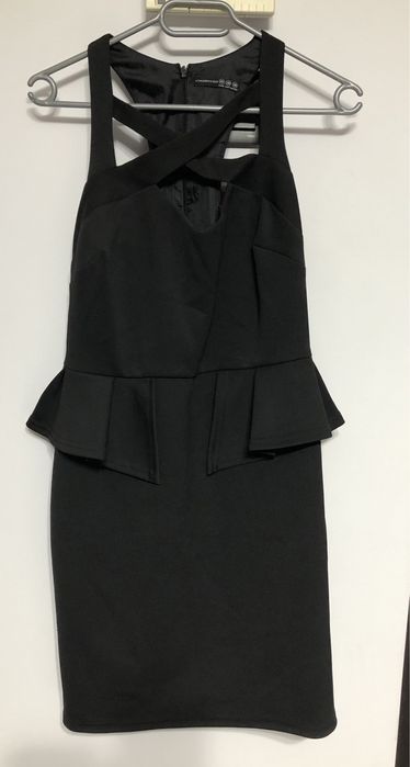 Rochie neagra marime 38 rochie neagra atmosphere 38 rochie eleganta M