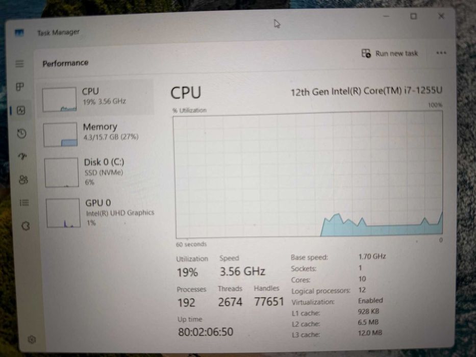 Lenovo ThinkPad L15 Gen 3 | i7 Gen 12 | 16GB | 512GB SSD | Win 11 Pro