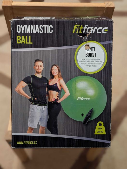 Minge fitness FitForce diametru 75 cm
