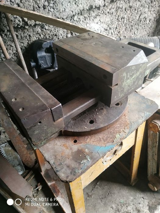 Станочные тиски советские