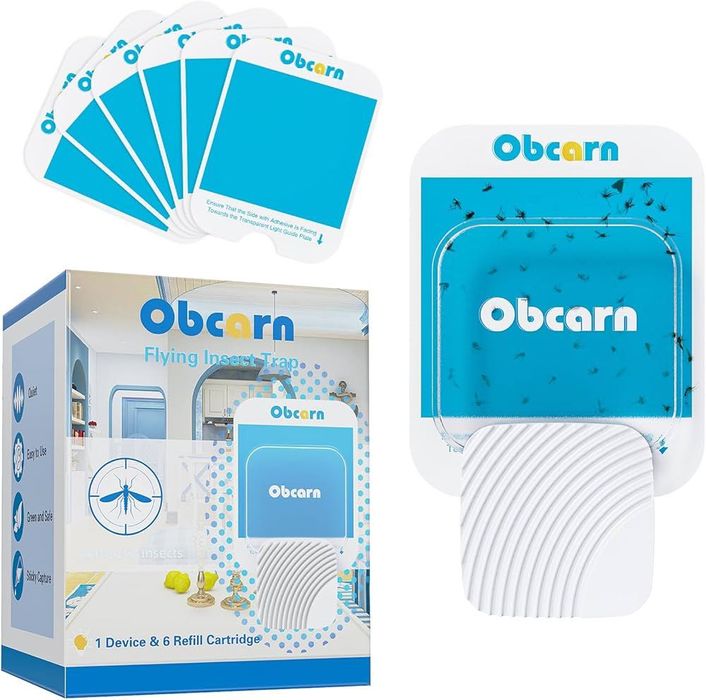 Електрически уловител за мухи и комари с UV светлина