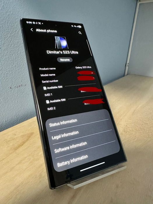 Samsung galaxy s23 ultra phantom black 256 gb