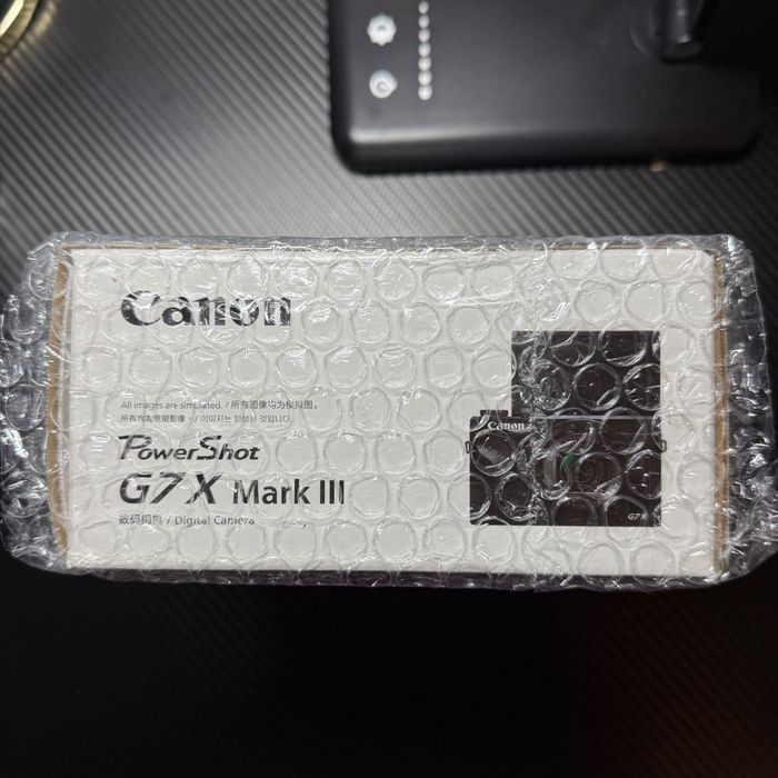 Canon PowerShot G7 X Mark III - чисто нова, все още неразопакована