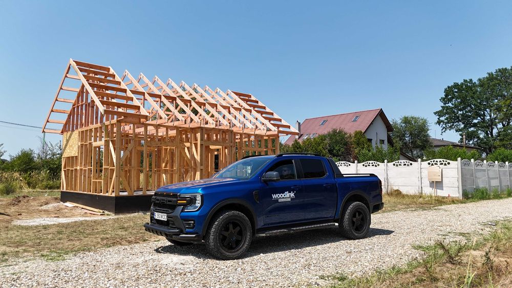 Ferme Acoperis Prefabricate in Doua Ape, Lemn Certificat C24