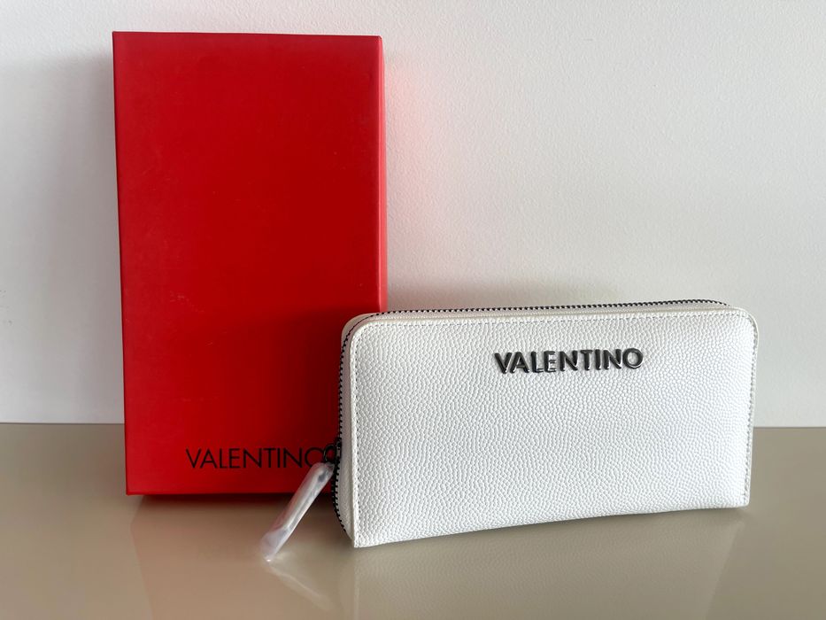Valentino By Mario Valentino дамско портмоне - DIVINA Бяло -НОВО
