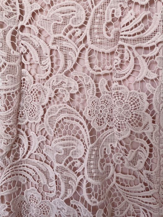 Rochie New Yorker marime 34 roz cu dantela