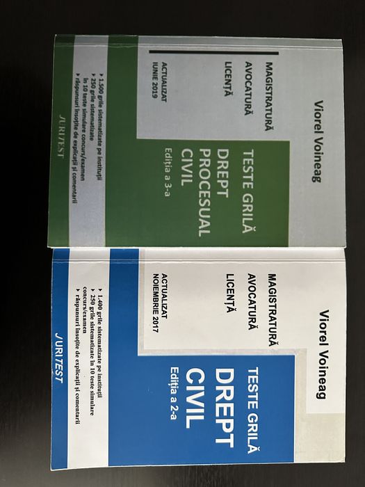 Carti Drept, admitere profesii juridice