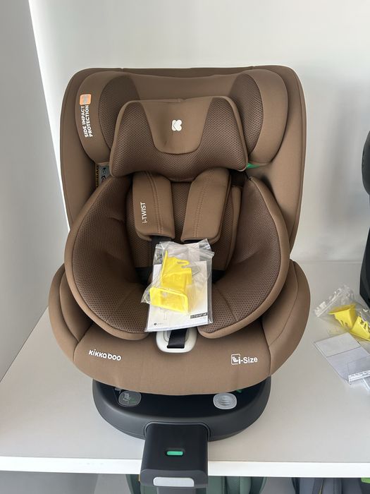 СУПЕР ОФЕРТА !!! I-Twist 2026 i-size ISOFIX 40-150см(0-36кг) ОПЦИЯ СЪН ,360” въртене SPS ,опорен сгъваем крак