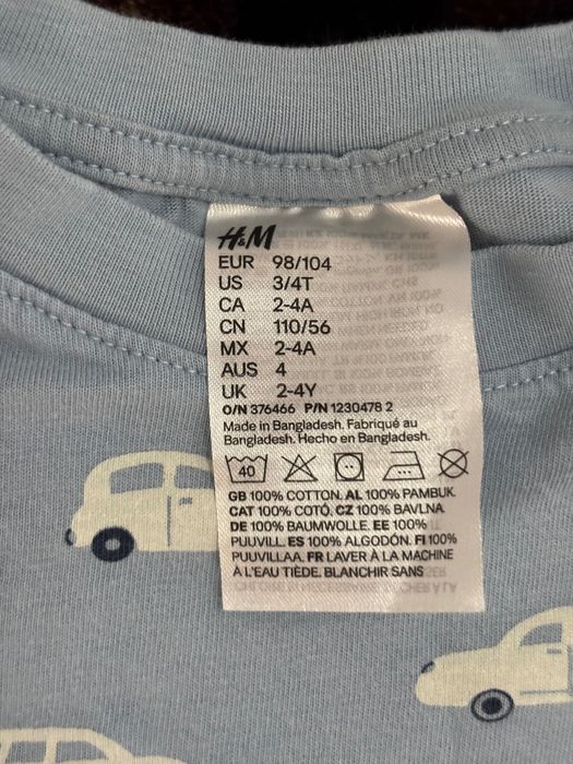 Vand lot pijamale 98 copii