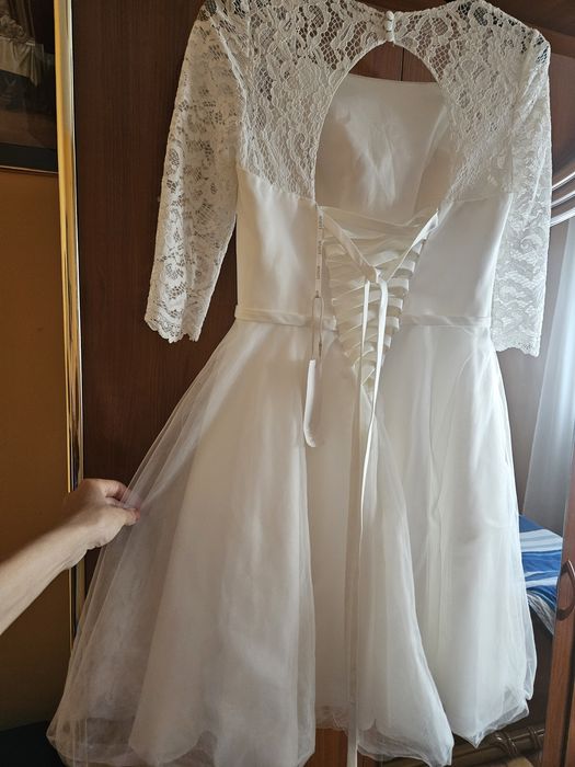 Rochie alba pentru Comuniune