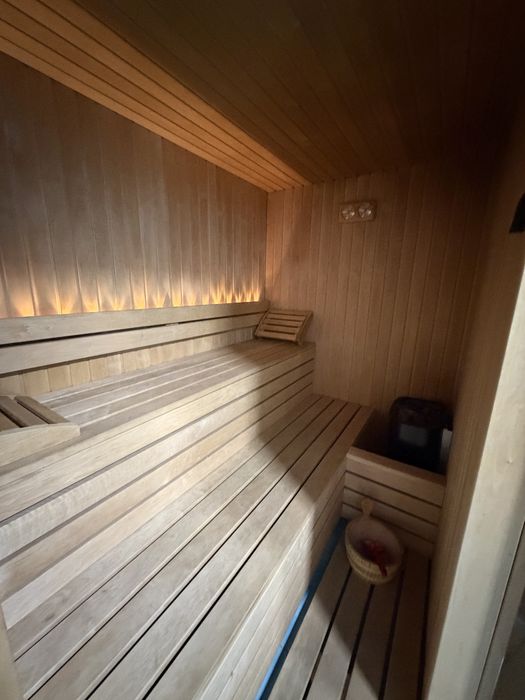 Sauna finlandeza din lemn