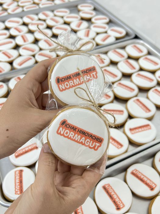 Имбирные пряники с логотипом. Корпоративные подарки.