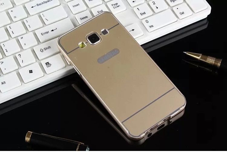 Husa / Bumper aluminiu + spate Acril Samsung Galaxy A5 2016, J1 2016