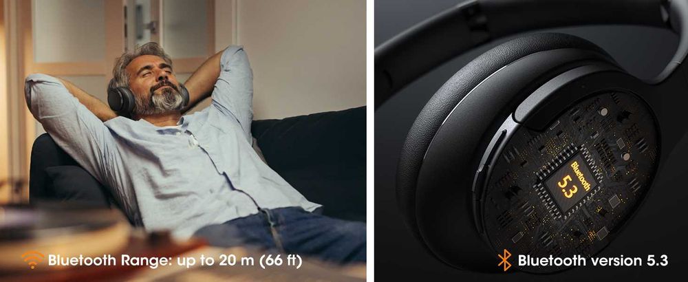 DOQAUS Life 4 Bluetooth слушалки висок клас