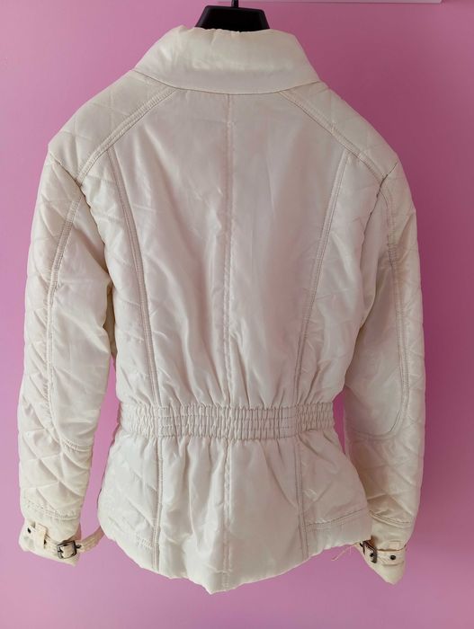 Дамско бяло яке, размер М