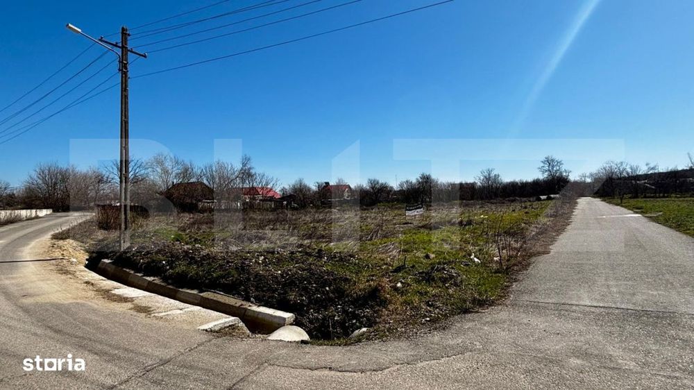 Teren IV 1.331 mp, deschidere bilaterala, toate utilitatile, Mischii