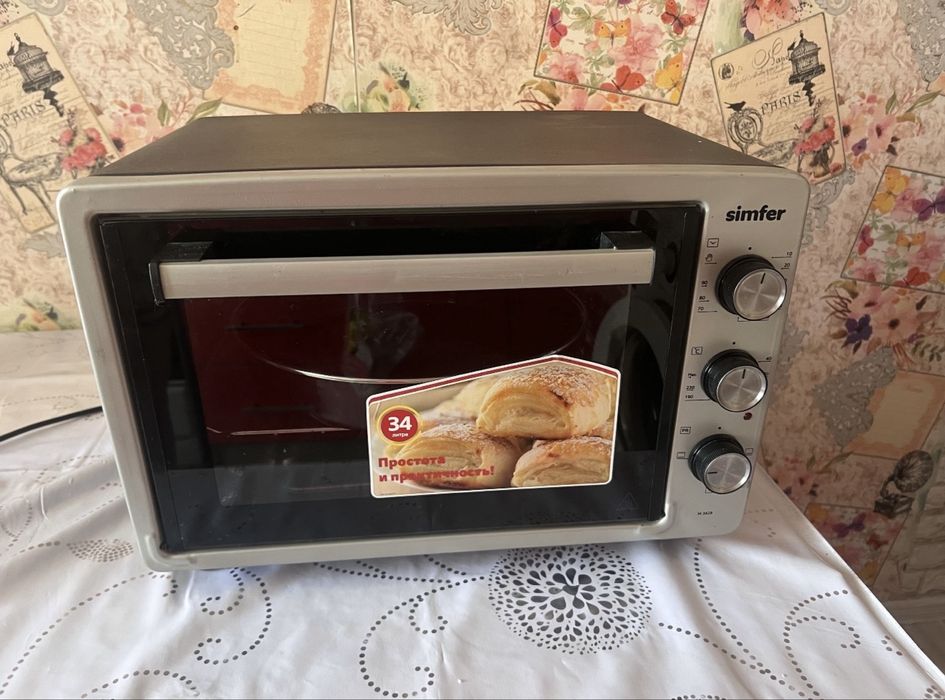 Настольная электропечь Simfer M3428 черный